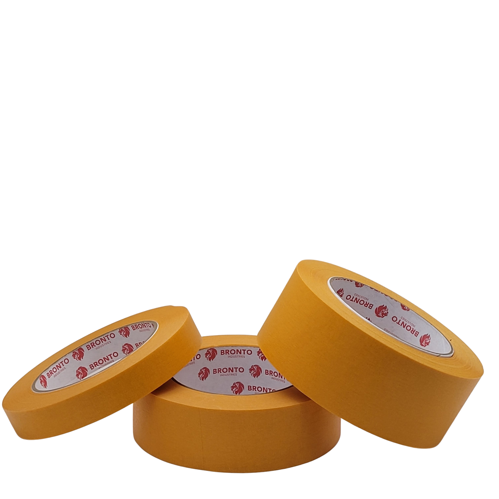 Bronto Industries Automotive Refinisher Masking Tape Orange 3/4" 1.5