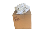 box of 10 lbs of cotton rags