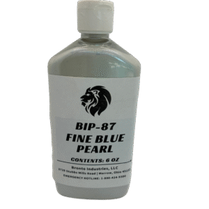 Fine blue pearl shop bronto powdered paint