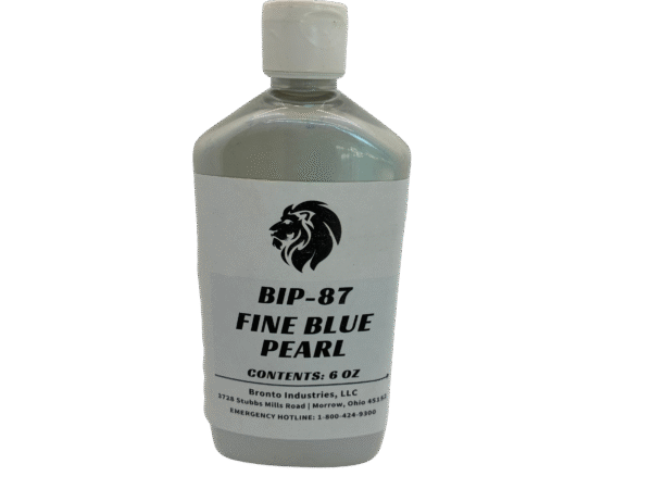 Fine blue pearl shop bronto powdered paint